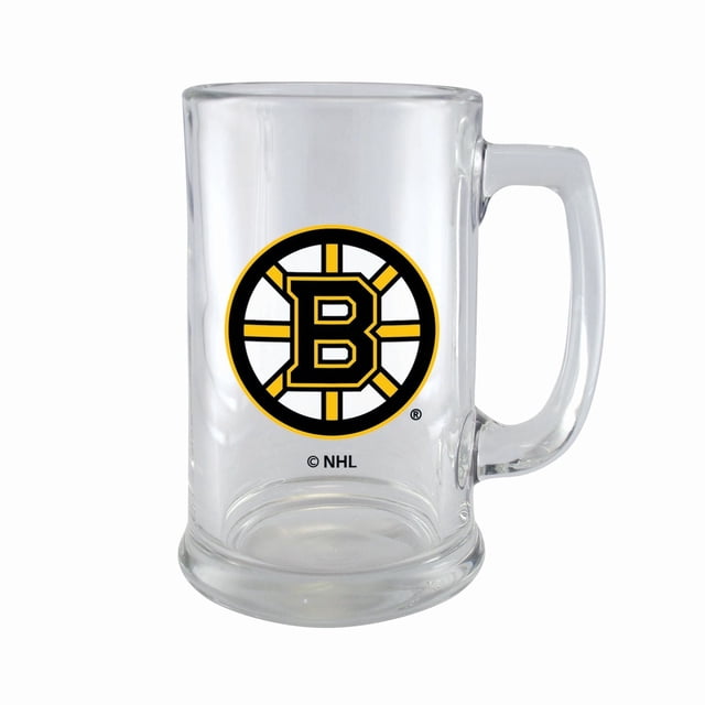 LICENCE OFFICIELLE LNH 15OZ BEER STEINE BOSTON BRUINS