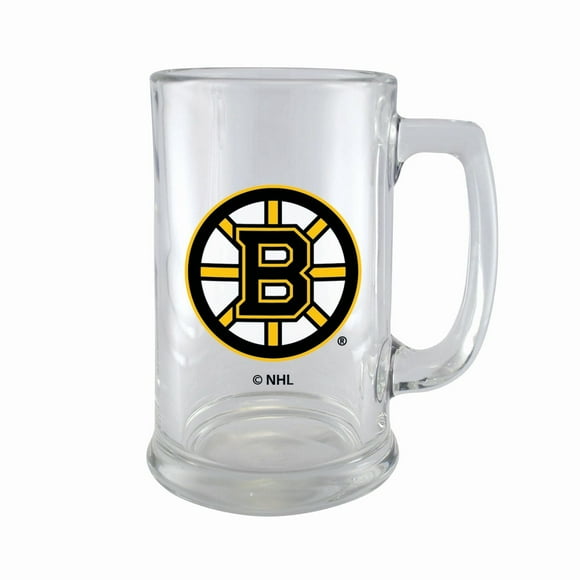 LICENCE OFFICIELLE LNH 15OZ BEER STEINE BOSTON BRUINS