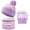 Purple, variant on CYRBOKO Toddler Girls Beanies Sets, Thermal Stretchy 3 Pieces Winter Gloves with Sarves Pink Size 1-6 T