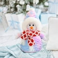 thumbnail image 5 of Christmas Snowman toy Doll, Cute Scarf Snowman Doll, Children Christmas Gift Plush Stuffed Animal, 35cm Soft Holiday Plush toy for Kids, 5 of 6