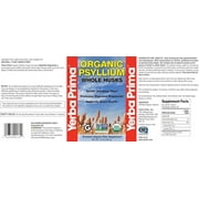 Organic Psyllium Whole Husks - 12 Ounces by Yerba Prima