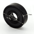 thumbnail image 4 of 16x Roulements Hybrides en Céramique Noire Haute Vitesse 608RS Roulements de Skateboard Roulements en Céramique Plastique Arc 608 Roulements, 4 of 6