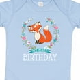 thumbnail image 4 of Inktastic First Birthday 1 Year Old Girl Fox Girls Baby Bodysuit, 4 of 5