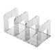 thumbnail image 4 of Organizador de bolsos, divisor de estantes, compartimento de almacenamiento, caja de almacenamiento, organización, Blanco transparente 3 cuadrículas, 4 of 9