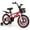 Red, variant on 16" Kid's Bike for 4-7 with Height-Adjustable Handlebar & Saddle Handbrake Blue