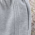thumbnail image 5 of Ashirexll Boys Sweatpants Solid Color Curved Leg Sweatpants with Side Pockets Outdoor Sports Pants for 7-13 Years, 5 of 7