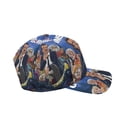 thumbnail image 5 of Grimsburg Gorra de Béisbol para Hombres, Mujeres y Niños, Gorra Clásica de Visera Plana, Gorra Hip Hop Trucker, Snapback Ajustable, 5 of 5