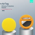 thumbnail image 6 of Soft Portable Protective Shell Waterproof Anti-scratch Locator Protective Case Locator Tracker Protective Cover Silicone Case for Airtags Tracker Accessories BLACK, 6 of 8