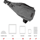 thumbnail image 3 of Bolsa de mensajero de lona, mochila de mensajero, mochila de senderismo, mochila para viajes en bicicleta al aire libre para hombres y mujeres Ormromra CPB-US-CJZ582-7, 3 of 5