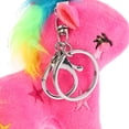 thumbnail image 4 of Mini llaveros colgantes de dibujos animados para niños y niñas, llaveros de unicornio, peluche suave, Animal Popular, caballo, juguete colgante, 4 of 5