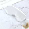 thumbnail image 1 of TopLLC Sleep Mask Silk Blackouted Soft Travel Mask with Strap Sleep Eye Mask Holiday decorations, 1 of 6