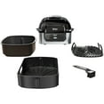 thumbnail image 2 of Ninja Foodi 5-in-1 4-Quart Air Fryer Roast Bake Dehydrate Indoor Electric Grill AG302, Black, 1, 1, 1, 2 of 3