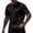 Black, variant on Jacquard Pattern Tees for Men Crewneck Short Sleeve Breathable Lightweight Shirts Summer Casual Soft Textured Knit Pullover Tops Beige M