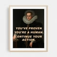 thumbnail image 2 of Youve proven youre a human. Continue your action. - Photography Quote Humor Typography Pop Art Unframed Wall Art Print 16 x 20 inches, 2 of 13