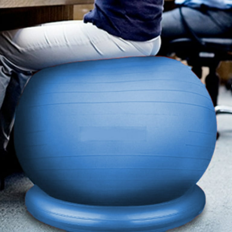 Yoga Ball Inflatable Stability Ring Holder Turn Your Balance