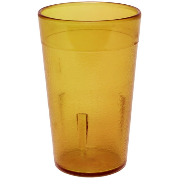 Excellante 5 oz tumblers, amber, comes in dozen