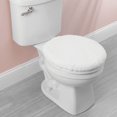 thumbnail image 2 of CPDD Couvercle de Toilette de Spa Blanc en Microfibre Polyester Blanc, 2 of 4