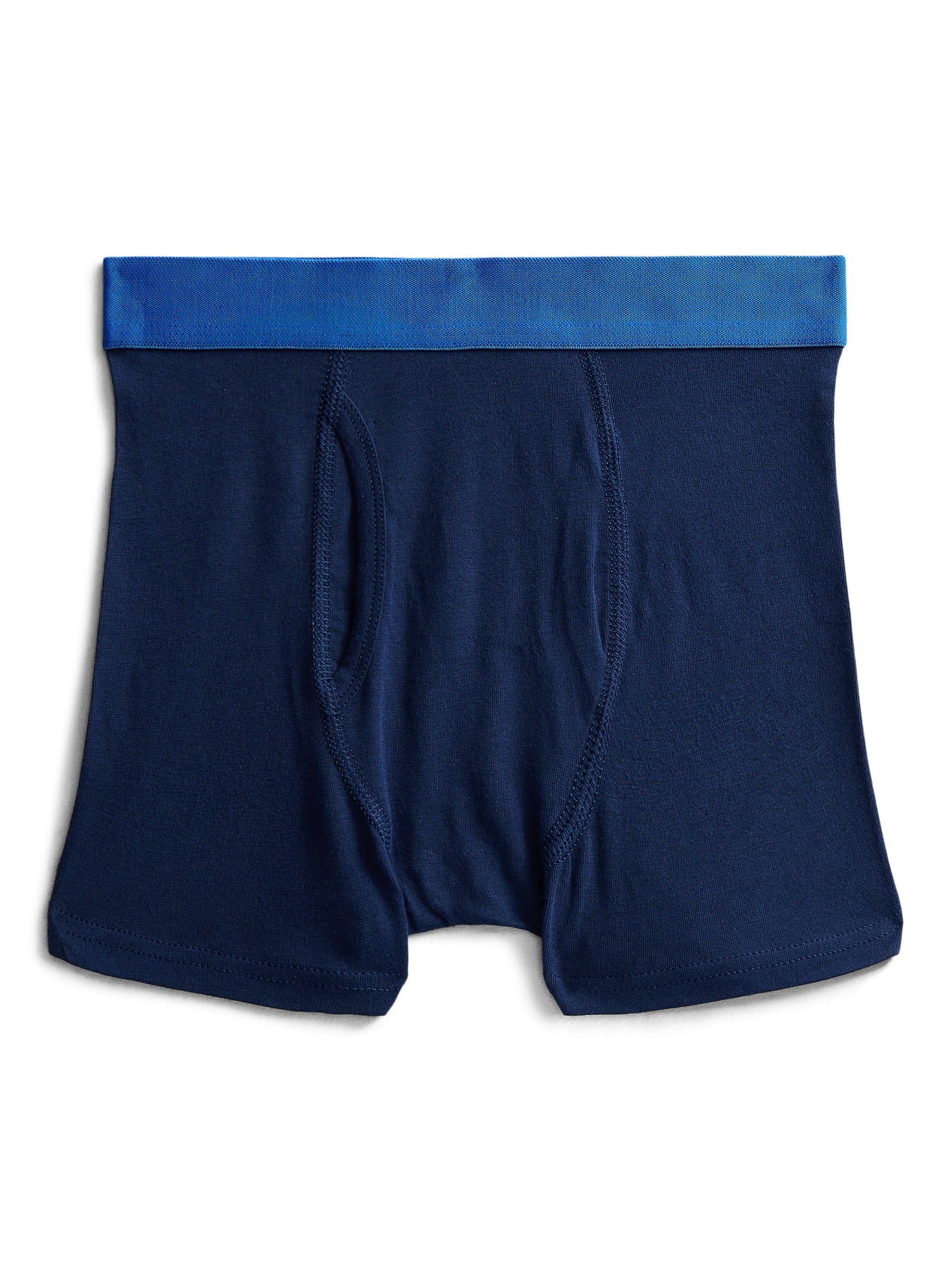 Wonder Nation Boys Underwear Stretch Cotton Blend Boxer Briefs, 5-Pack, Sizes S-XL