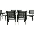 thumbnail image 7 of U-style Robust Steel Outdoor Seating - Modern For Patio, Balcony, Gardens, Backyard, Accommodates 6 Dining Table And Chair In , Seats, 7 of 7
