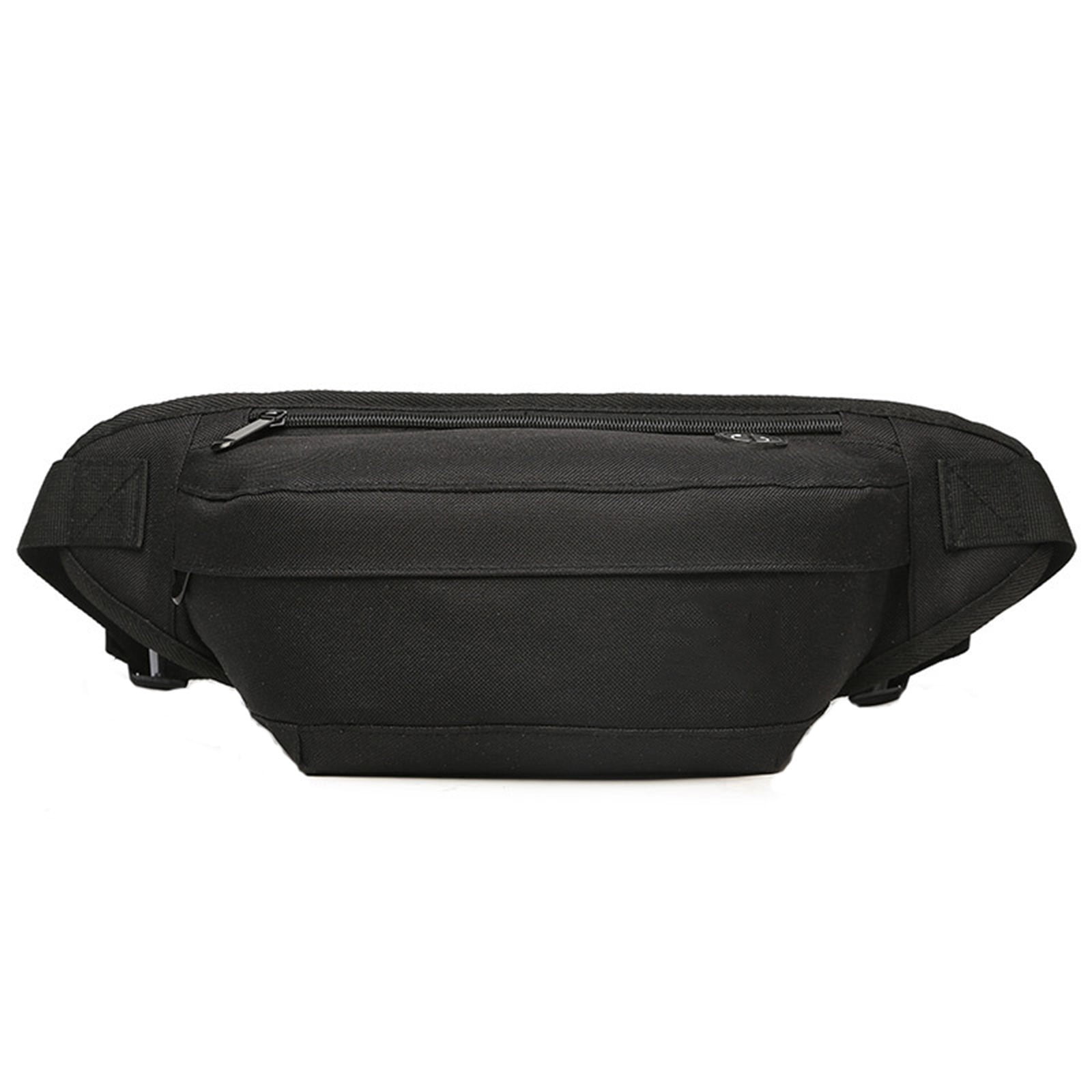 ZTTD Black Bag Waist Bag for Men Dog Walking Lightweight Fanny Pack for