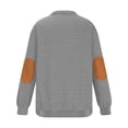 thumbnail image 3 of pstuiky Camisas casuales de manga larga para hombre, Suéter de hombre con cremallera, color liso, cuello alto, manga larga, cuadros pequeños salir tops m, 3 of 6