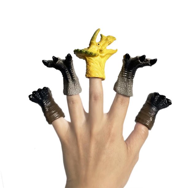 Dinosaur Fingertoy lindos favores de fiesta para niños regalos divertidos