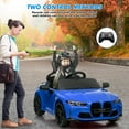 thumbnail image 2 of Eastvita 12V Electric Kids Car M4, Remote, Suspension, Bluetooth, MP3, Double Door, LED, Blue, 2 of 8