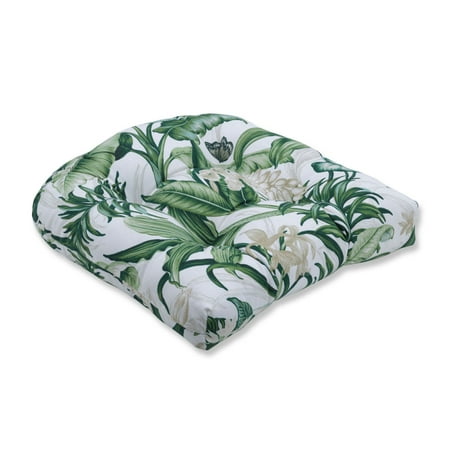 

Pillow Perfect Wailea Coast Verte Wicker Seat Cushion