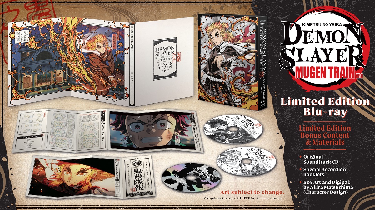 Demon Slayer Kimetsu no Yaiba: Mugen Train Arc Limited Edition Complete Set