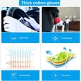 thumbnail image 3 of 5Pair Cotton Gloves for Dry Hand Moisturizing,Cosmetic Eczema Hand Spa and Coin Jewelry Inspection,Checking Gloves,Serving Gloves Stretchable Lining Gloves,Moisturizing Gloves(White), 3 of 6