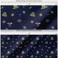 thumbnail image 2 of Soimoi Cotton Voile Fabric Planet,Animal & Spaceship Cartoon Print Sewing Fabric Yard 42 Inch Wide, 2 of 7
