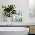 thumbnail image 4 of Farmhouse Bathroom Wall Art Decor Rustic Flower and Butterfly Bathroom Pictures Canvas Print Framed Artwork Country Bathroom Decor Wall Art Soak Relax Unwind Wall Art for Bathroom 12"x16", 4 of 6