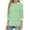 Army Green, variant on TAGOLD Womens Sweater Tops,Casual Plus Size Fall Tops Blouse for Womens,Women's Print Color 3/4 Sleeve Round-neck Pullover Fashion Blouses Top Army Green XXL