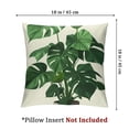thumbnail image 4 of Acheng Short Plush Pillowcase Cushion 2-Piece Set White, 4 of 7