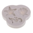 thumbnail image 1 of 4xCaballitos De Mar/Conchas/Moldes De Silicona Líquida Tarfish Para Decoración De Pasteles Fondant 4 piezas, 1 of 8