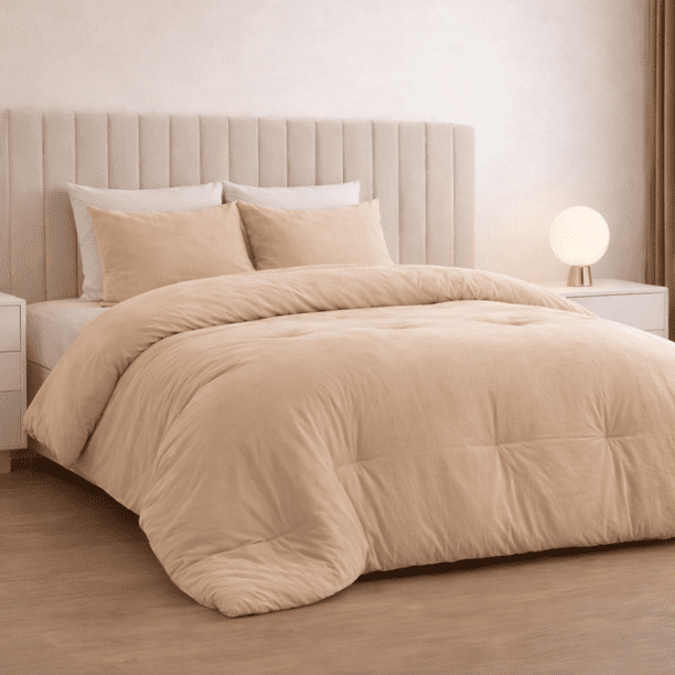 ALVANA Set de Edredón 3 Piezas Acolchado Extra Grande Hipoalergénico Relleno Suave de Microfibra Down Alternative Ideal para Todo el Año Uso como Edredón o para Funda Duvet