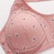 thumbnail image 5 of Ropa Interior Transpirable para Mujeres Encaje sin Bordes Recogido Sujetador Delgado Diario Sujetadores Cómodos para Mujeres, 5 of 8
