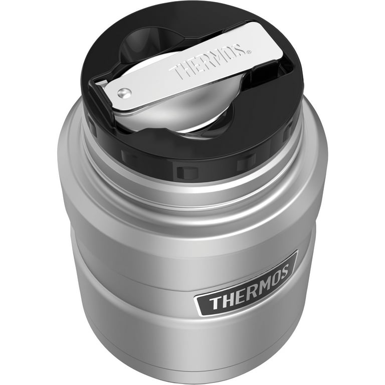 Thermos Stainless King 16 Oz. Silver Stainless Steel Food Jar With