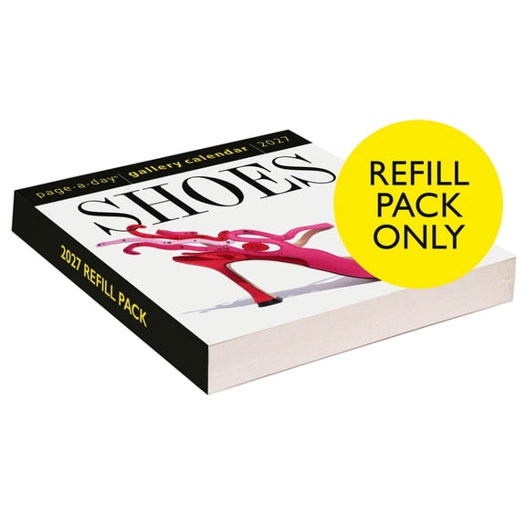 Shoes Page-A-Day(r) Gallery Calendar Refill Pack 2027: Indulge the Shoe Lover's Obsession Every Day, (Paperback)