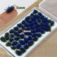 thumbnail image 3 of 106 Pcs Miniature Flower Cluster Static Grass Model Grass Tufts Artificial Grass Bushy Tuft Lowland Shrub for DIY Model Railway Fairy Garden Diorama Scenery (Set D), 3 of 5