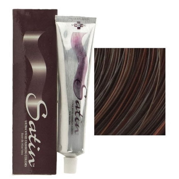 Satin Ultra Vivid Fashion Hair Colors 4C COPPER BROWN 3 oz