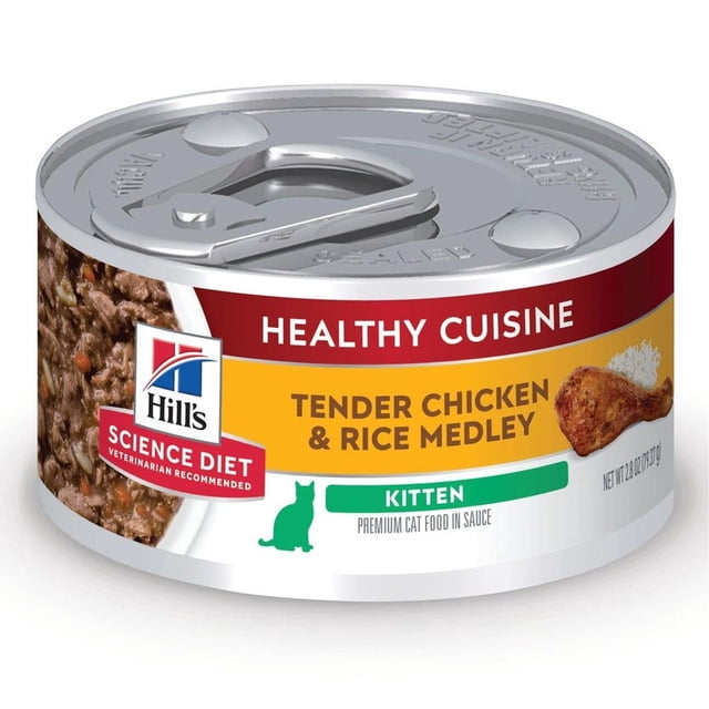 Hill's Science Diet Gatito Kitten Healthy Cuisine tender chicken 80g