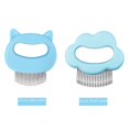 thumbnail image 2 of Peine de concha para perros y gatos, suministros para pelo largo y corto, peine flotante inglés para mascotas, peine de concha para pelo corto, 2 of 2