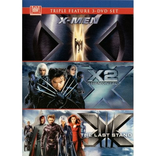X Men Triple Feature X Men X2 X Men United X3 The Last Stand Widescreen Walmart Com Walmart Com