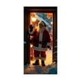 thumbnail image 2 of Christmas Door Curtain Decoration with Scene Layout, Background Cover for Holiday Display and Seasonal Entrance Decor, 2 of 6