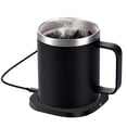 thumbnail image 2 of cup warmer,Layer 304 Warmer And 2 Coffee Warmer 10.5oz Layer 304 Stainless Office Cup Warmer With 1 Coffee Temperature 10.5oz And Lid Constant Steel Cup In 1 Lid 55℃/131℉, 2 of 7