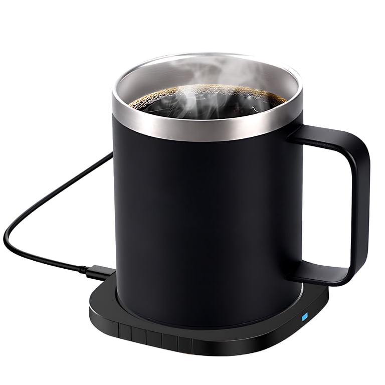 Cup warmer,Warmer And Cup Warmer And Lid 304 Stainless Layer 304 Stainless Steel Warmer With 1 Temperature 10.5oz In 1 Cup And 55/131 Constant Steel
