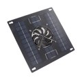Solar Powered Exhaust Fan Monocrystalline Solar Panel Fan Kit for