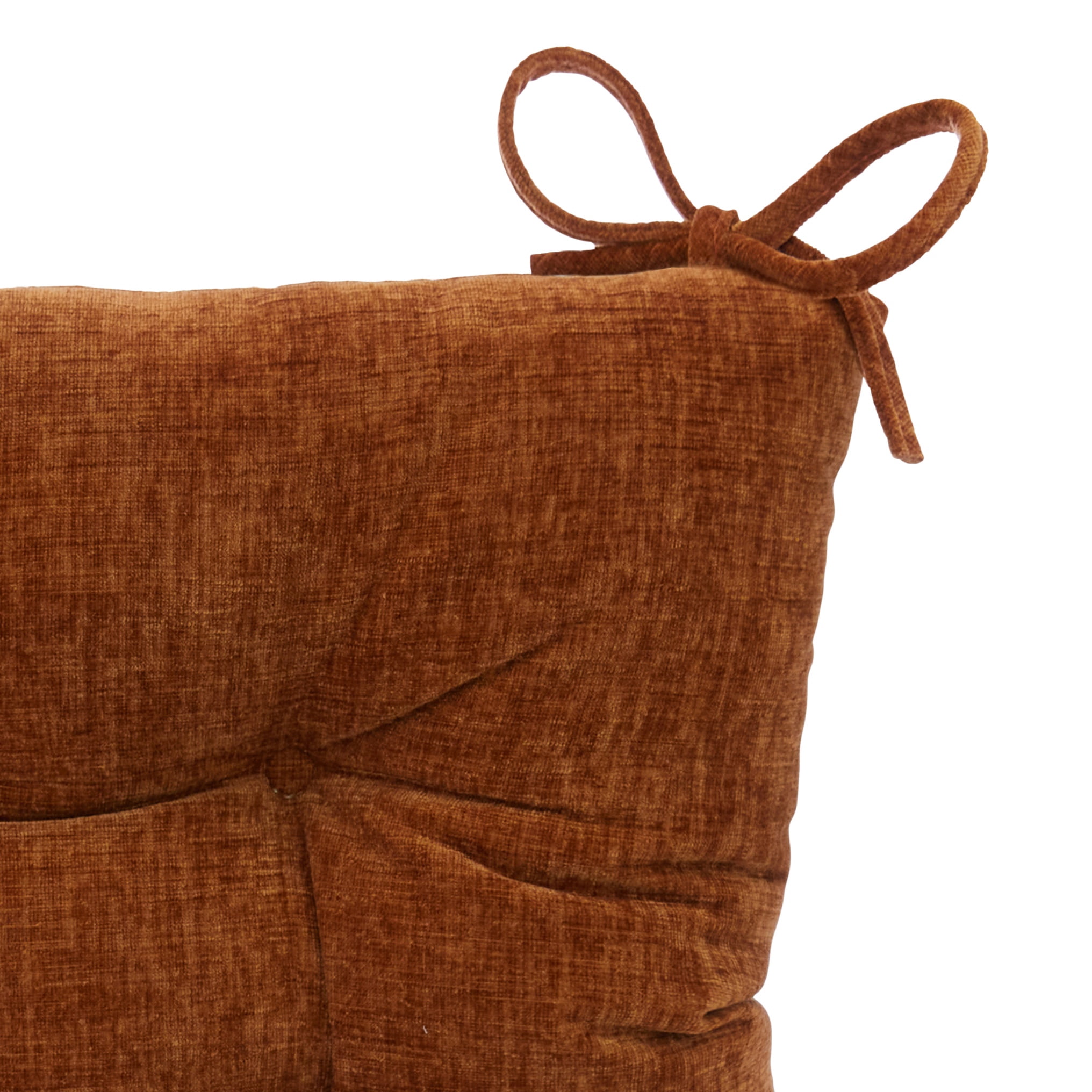 Non-Slip, Gripper Plush Rocking Chair Cushion Set