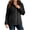 Black, variant on Sexlip Womens Zip Up Hoodie Gold Zipper Oversized Fleece Sweatshirt Comfy Casual Jacket Fall Winter Fashion with Pocket Red S